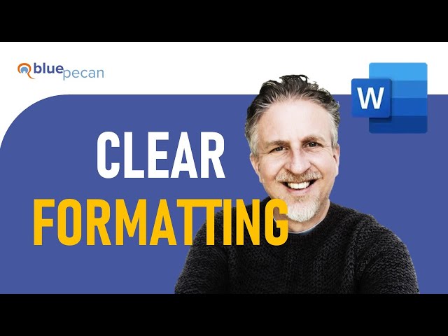 How to Clear Formatting in Microsoft Word | Clear Formatting Keyboard Shortcut