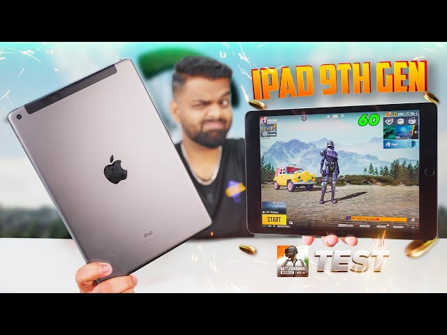 Apple iPad 9th Gen in 2023 - PUBG Test with FPS! 🔥 Heating & Battery Drain 🤐 A13 Bionic Chip 🔥