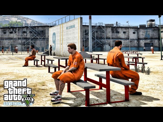 GTA 5 REAL LIFE MOD - JIMMY GOES TO PRISON- FIRST WEEK IN (GTA 5 REAL LIFE MODS)
