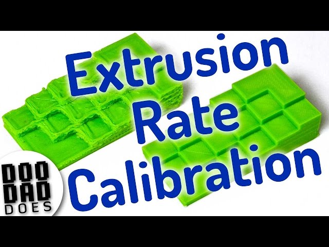 Troubleshooting 3d Prints Calibrate Extrusion Rate