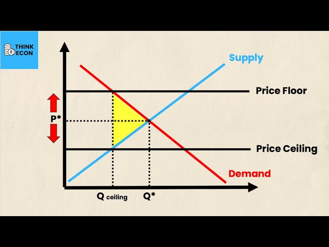 Price Ceiling and Price Floor | Think Econ