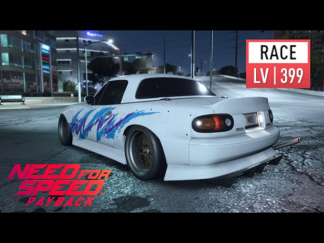 NFS Payback - Mazda MX-5 (1996) RACE LV399 Performance Review
