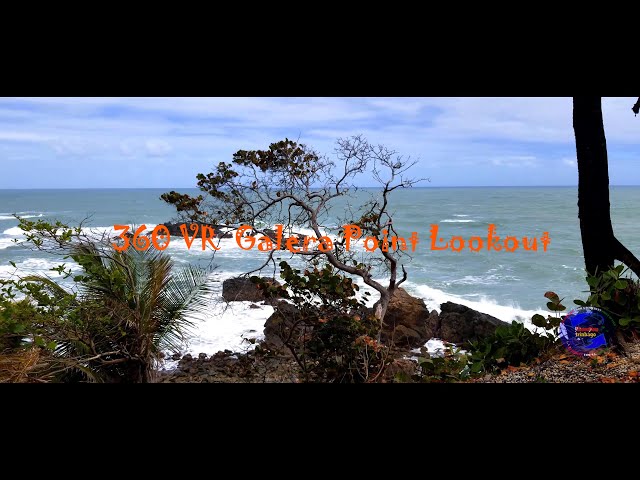 360 VR Galera Point Toco lookout - Trinidad Northeastern Coast