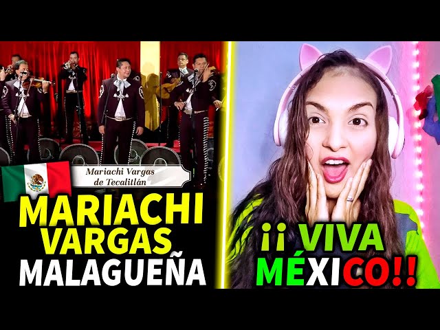 REACCIÓN a MARIACHI VARGAS 🇲🇽😳 MALAGUEÑA SALEROSA **por qué los mejores?** ¡VIVA LA MÚSICA MEXICANA!