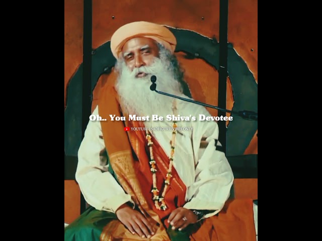 I Am Not A Devotee Of Shiva..! | Sadhguru Latest Motivation Video | Sadhguru Status #shorts