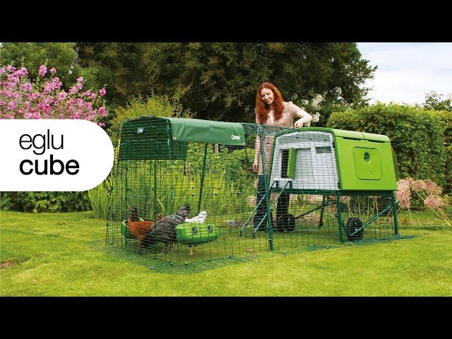Chicken Coop - Eglu Cube (Easy Clean) | Omlet Pet Products