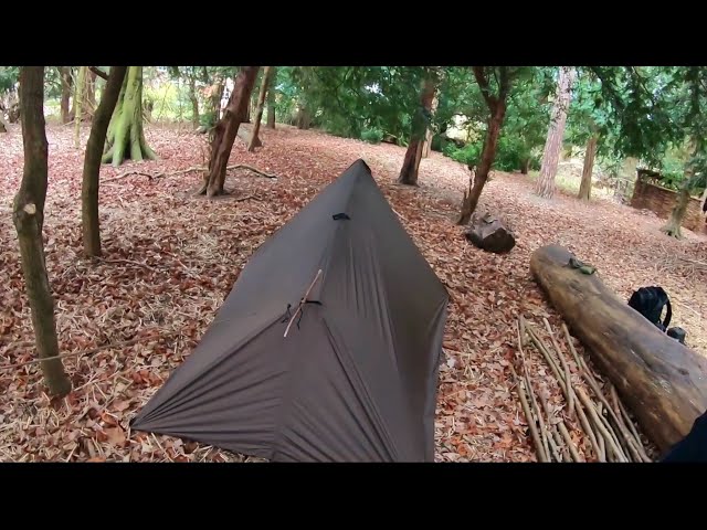 Fully Enclosed Tent with a Tarp | DD Superlight
