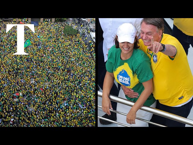 I’m a victim, Jair Bolsonaro tells crowds amid ‘coup’ inquiry