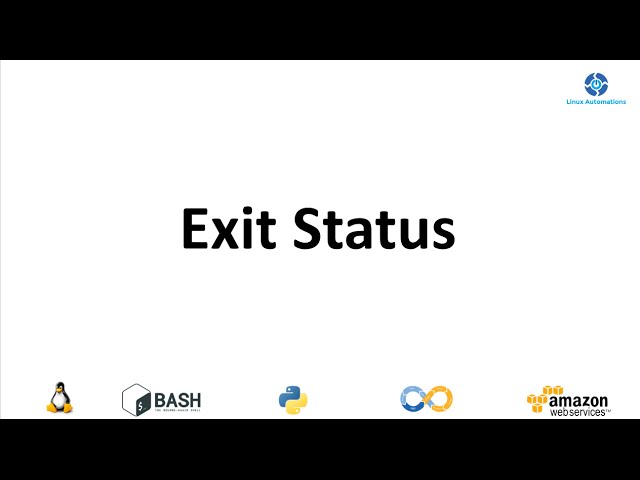 Shell Exit Status