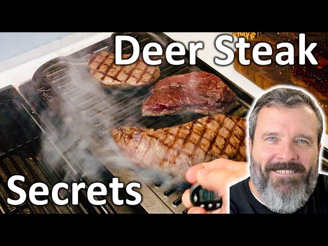 🔵 Best Way to Cook Venison Steaks | Venison Deer Steaks Recipe Grilled | Venison Recipe