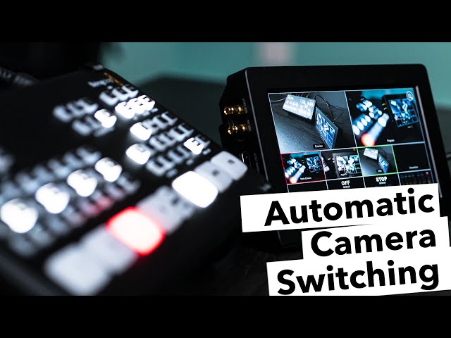 How to auto-switch multiple cameras for podcasts and performances with the ATEM Mini