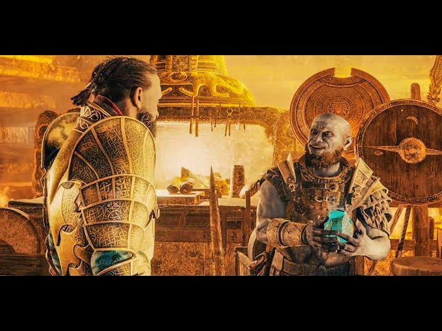 God Of War 2018 - Sindri And Brok All Scenes - 4K