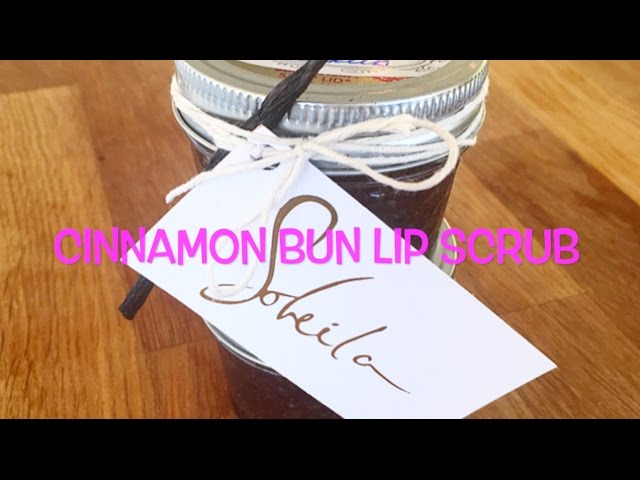 Cinnamon Bun Lip Scrub