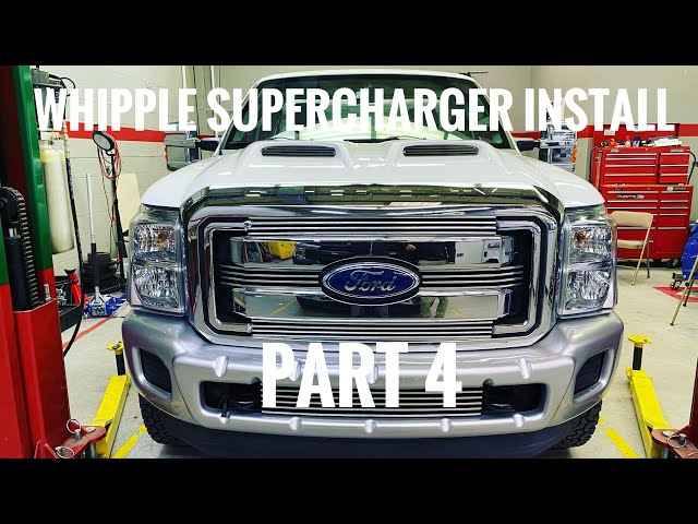 Ford F-250 Whipple Supercharged Install | Supercharger Install