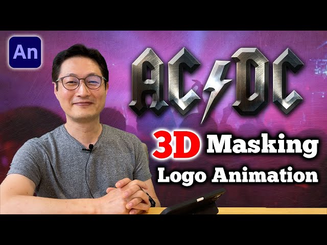 [3D Masking Logo Animation] Adobe Animate