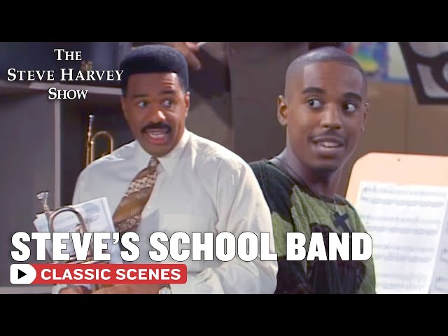Steve Starts A School Band | The Steve Harvey Show