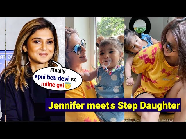 Jennifer Winget 1st meet with Ex Husband Karan & Bipasha Basu's Daughter Devi Grover