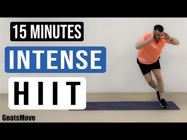 15 Min Intense HIIT Workout For Fat Burn & Cardio - No Repeats