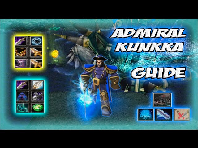 Admiral Kunkka Guide | Двойка или идеальная четвёрка? Что лучше?