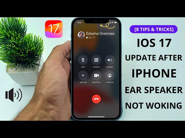 Fix iPhone Ear Speaker Not Working After iOS 17/17.2 Update
