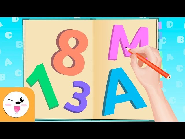 Learning to write - Numbers and letters for kids