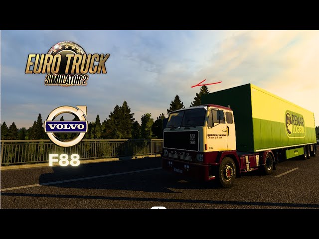 Volvo F88 - Euro Truck Simulator 2 | Logitech G29 Gameplay