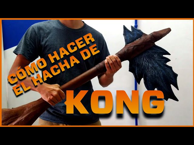 Cómo Hacer el HACHA de KONG de Cartón - GODZILLA vs KONG - DIY Cardboard Kong Axe