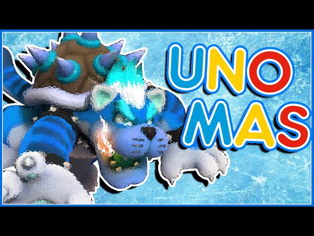 A FROZEN MEOWSER Could Only Happen In This UNO MAS Level...
