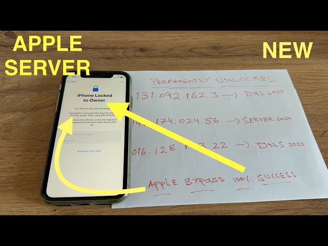 APPLE SERVER UNLOCK 2024! Remove Every iCloud activation lock DNS iPhone/iPad without owner Apple ID