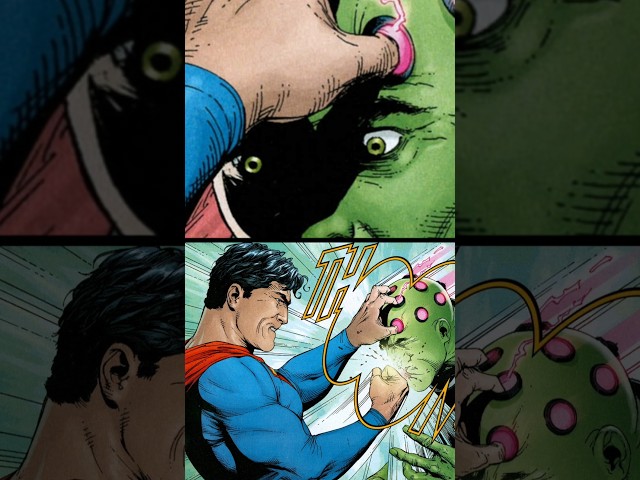 Superman Gets Mad at Brainiac