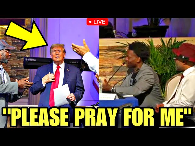 Trump Asks Black Pastor to Pray for him LIVE.. WHAT HAPPENS NEXT WILL SHOCK YOU!!🤯