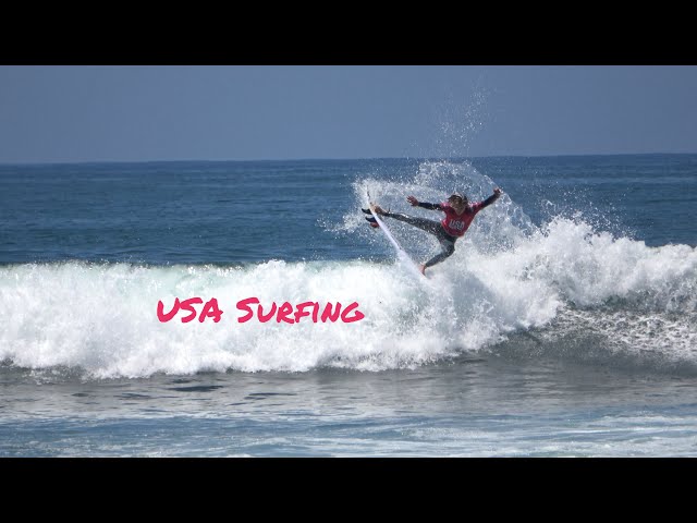 USA Surfing at Lower Trestles Heat-5 (U16)