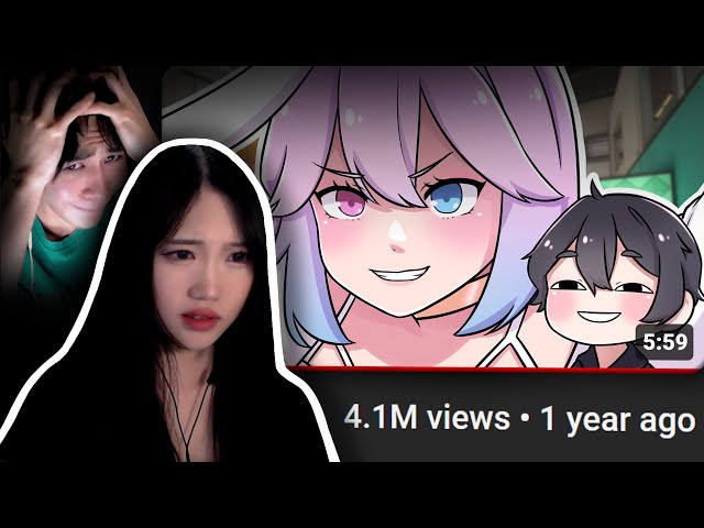 Lee's Girlfriend Reacts to his Old Content... 💀