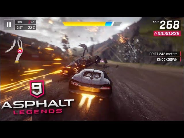 ASPHALT 9 LEGENDS | Bugatti Chiron | Super Smash  | Gaming is Illness