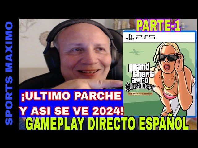 GRAND THEFT AUTO SAN ANDREAS THE DEFINITIVE EDITION - 2024, PARTE-1 (PS5) GAMEPLAY DIRECTO ESPAÑOL