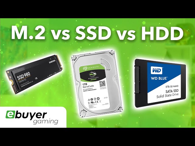 M.2 vs SSD vs HDD – Best Storage for Gaming
