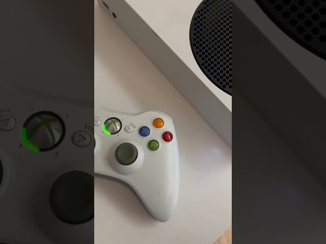 Can Xbox 360 controller connect to Xbox series x #shorts #xbox
