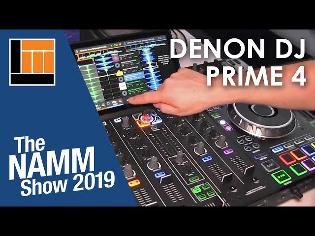 L&M @ NAMM 2019: Denon DJ Prime 4 DJ Controller