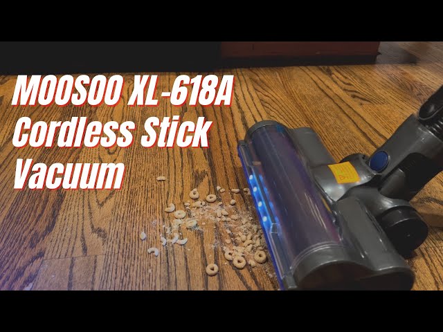 🔥REVIEW🔥 MOOSOO XL-618A 4-in-1 Light Weight Vacuum - Cordless Stick Vacuum Cleaner