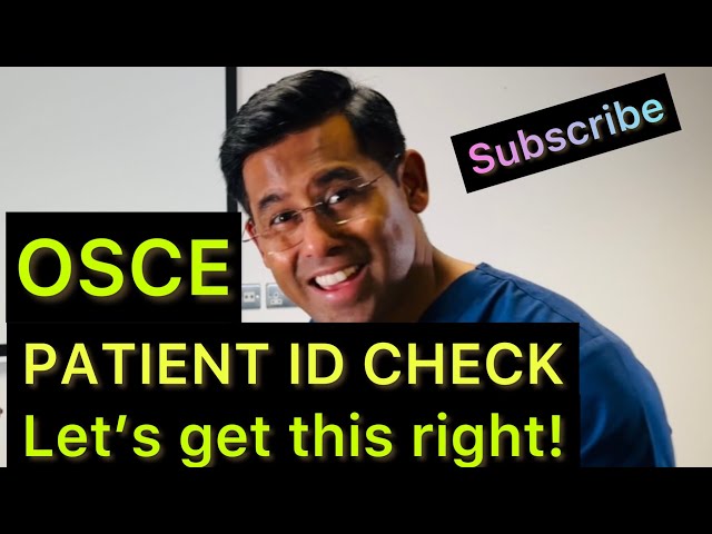 OSCE Patient ID Check