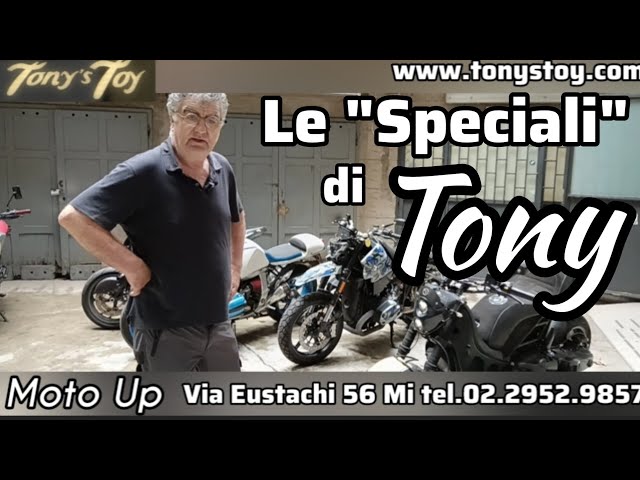 Tony Calasso e le sue "Speciali" #MotoUp #tonystoy