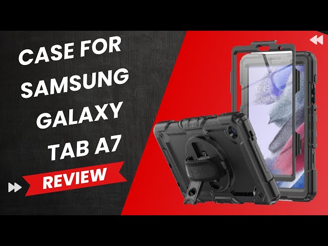 Case for Samsung Galaxy Tab A7 Lite 8.7'' with Screen Protector Pencil Holder Review
