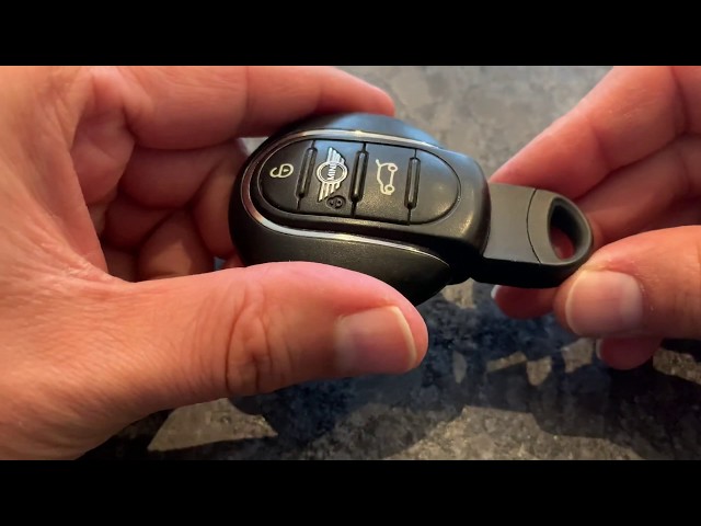 Mini Cooper S - How To Change Key Fob Remote Battery