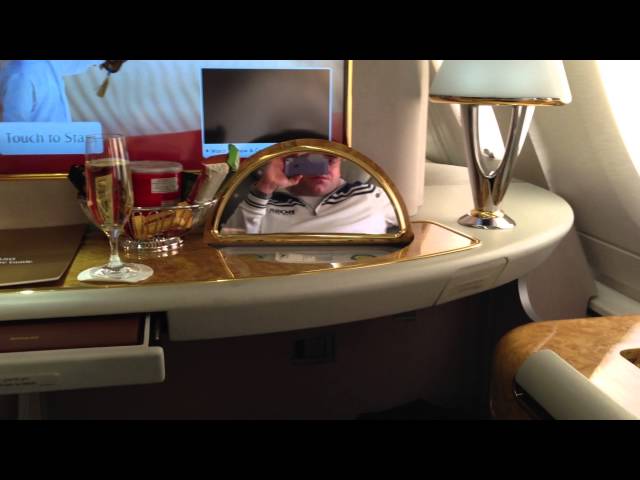 Emirates A380 first class suite