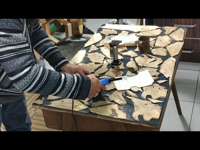 Diy olive wood Epoxy resin table - Agartha Workshop - ETSY