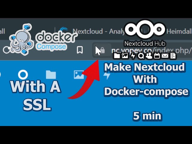 Make Nextcloud Using Docker-Compose in 5 Min