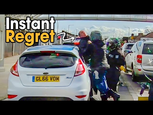 MESSING WITH BIKERS GOES WRONG | DANGEROUS & CRAZY MOTORCYCLE MOMENTS 2024 #42