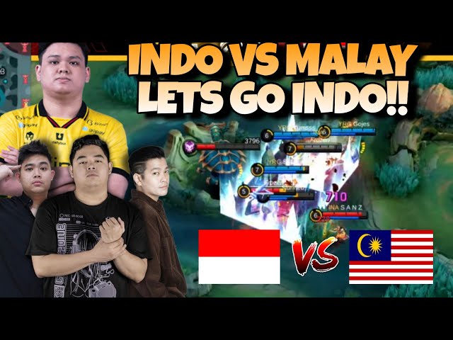 LETS GO INDONESIA !!! INDONESIA VS MALAYSIA MATCH 1 - IESF ASIA TENGGARA
