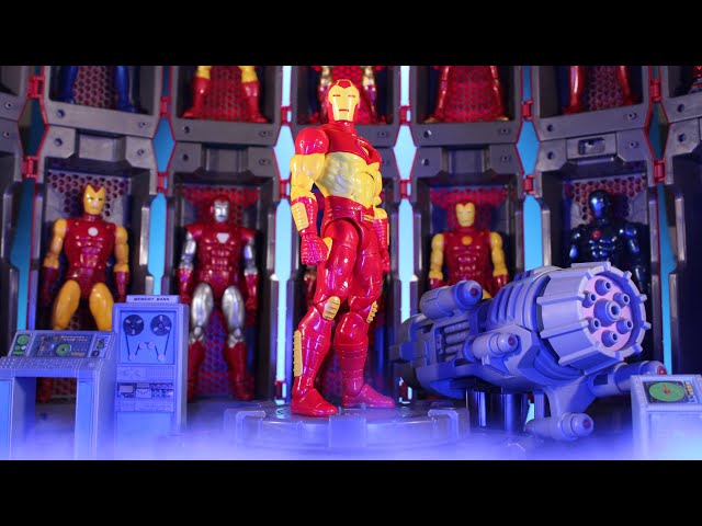 Marvel Legends Retro Modular Iron Man with Plasma Cannon Review!