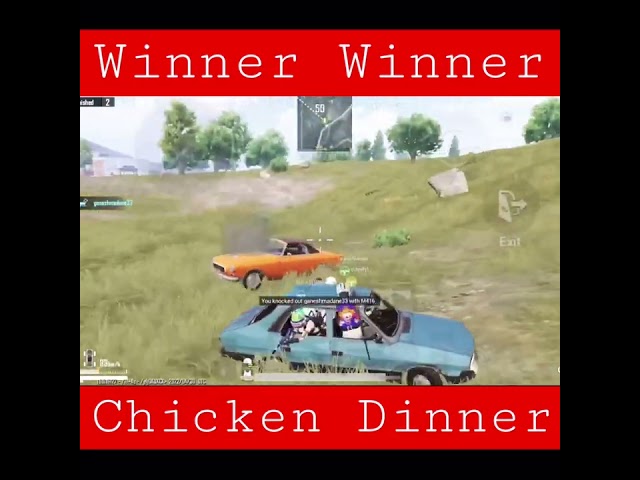 Winner Winner Chicken Dinner 😍😍 | #bgmi #shorts #pubg #pubgmobile #winnerwinnerchickendinner